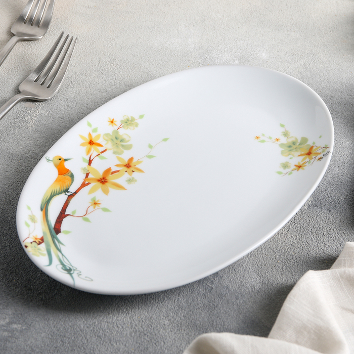 Тарелка овальная 26 см Paradise Bird