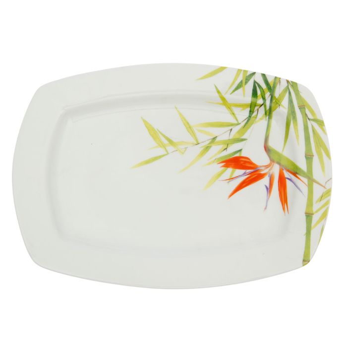 Тарелка прямоугольная 26 см Bamboo