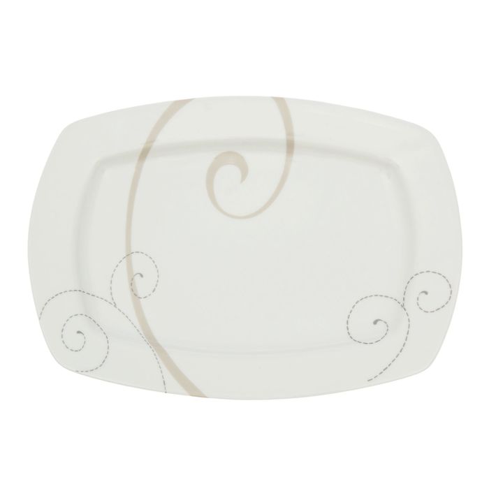 Тарелка прямоугольная 26 см Caress Modern