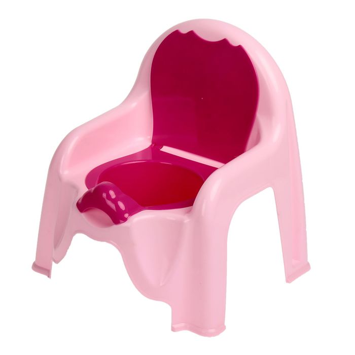 Горшок-стульчик «Щенячий патруль» с крышкой, для девочки, цвет розовый