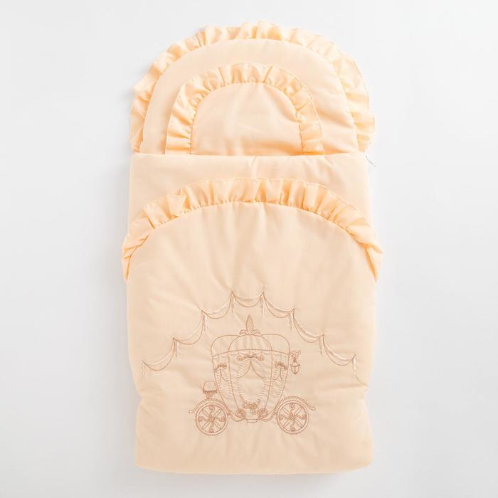 Конверт Карета цвет персик рост 68 см 820₽