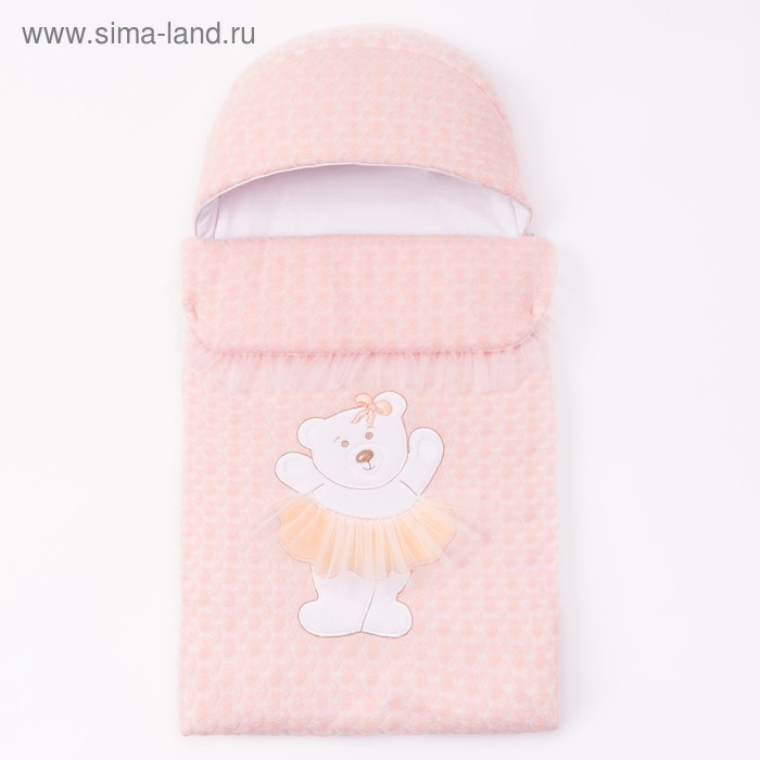 Конверт на молнии Маленькая балерина цвет розовый 1091₽