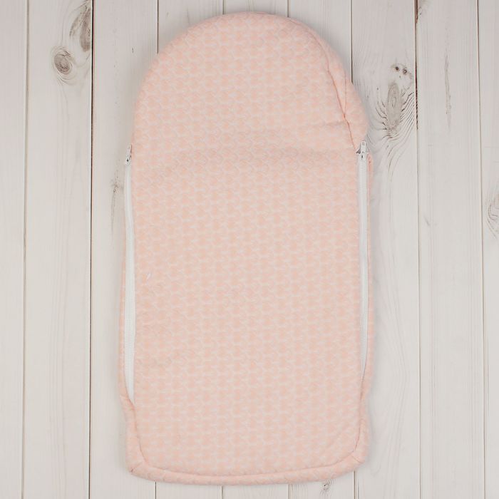 Конверт с капюшоном на молниях "Маленькая балерина", рост 68 см, цвет розовый К207