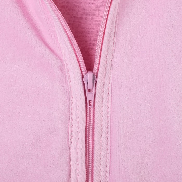 Конверт-плед, рост 68 см, цвет розовый К38