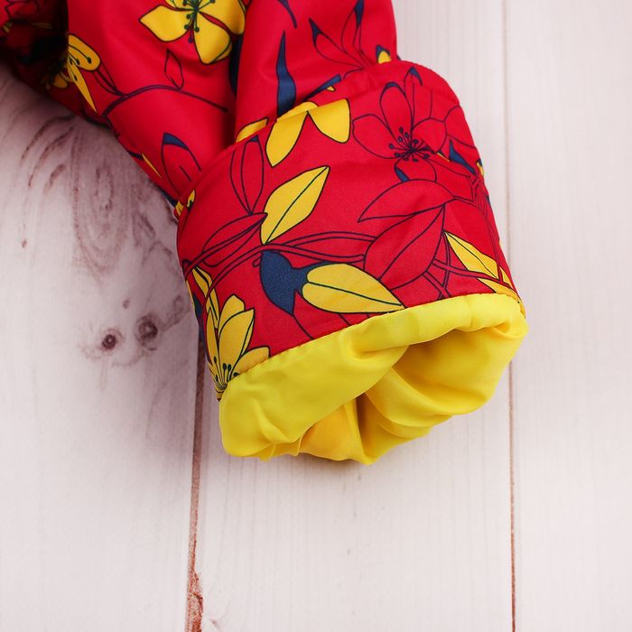 Куртка для девочки "Альма", рост 92 см, цвет малиновый/жёлтый 2К1716_М