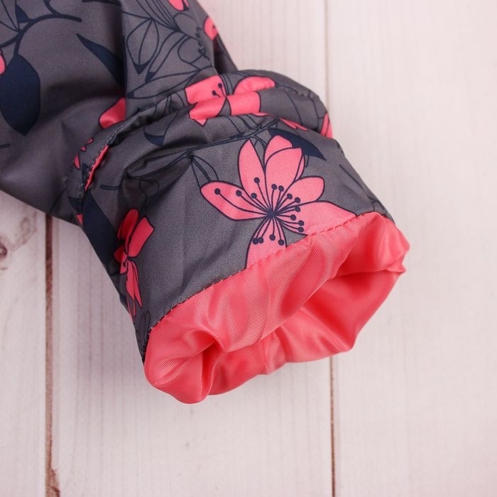 Куртка для девочки "Альма", рост 92 см, цвет серый/розовый 2К1716_М