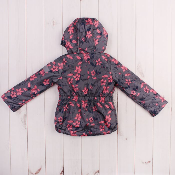 Куртка для девочки "Альма", рост 92 см, цвет серый/розовый 2К1716_М