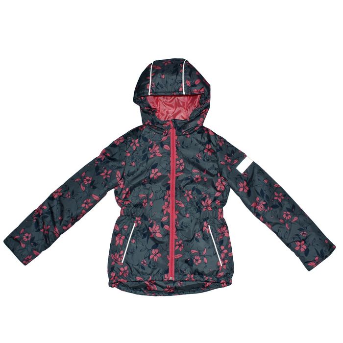 Куртка для девочки "Альма", рост 98 см, цвет серый/розовый 2К1716_М