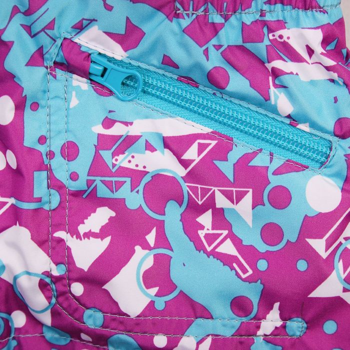 Куртка для девочки "Эсма", рост 98 см, цвет сиреневый/бирюзовый 3К1717_М