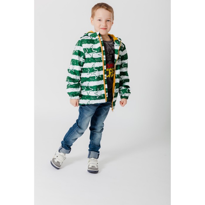 Ветровка для мальчика "Эрих", рост 98 см, цвет еловый 3К1720_М