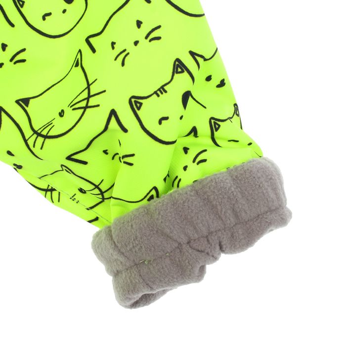 Костюм для девочки "Кошка", рост 98 см, цвет салатовый/серый 17/OA-2SU510_М