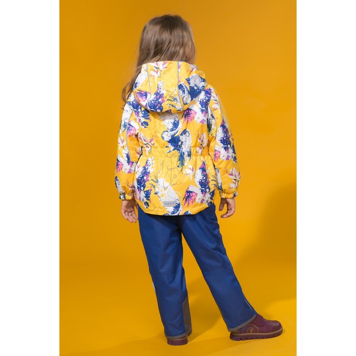 Костюм для девочки "Сабина", рост 98 см, цвет банановый/синий 17/OA-2SU512-1_М