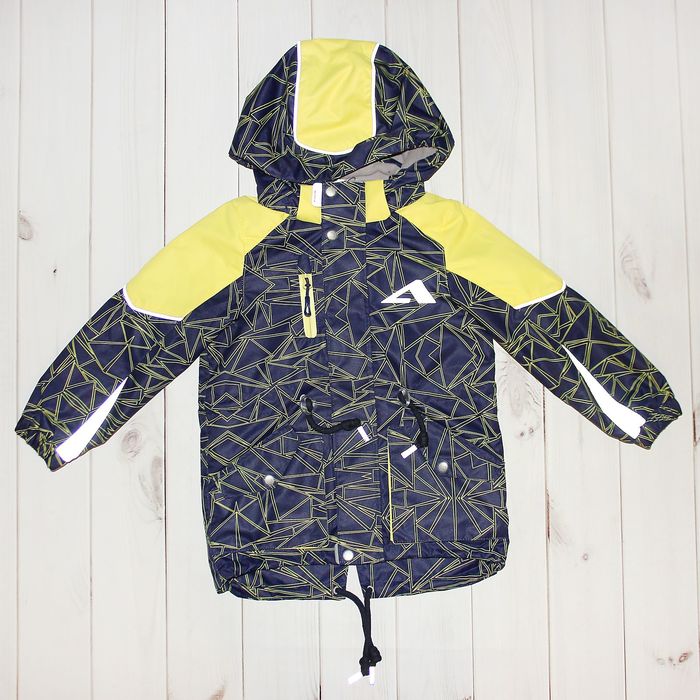 Куртка для мальчика "Клео", рост 116 см, цвет синий 17/OA-3JK519-1