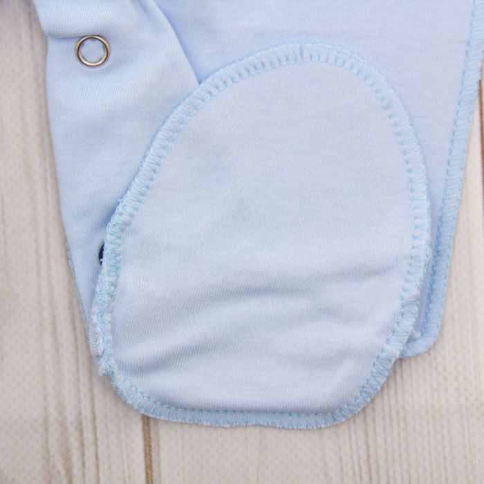 Комбинезон с шапочкой, рост 62 см, цвет голубой 20-9206 _М