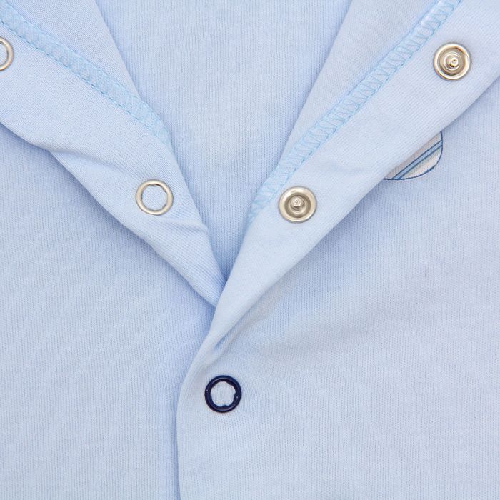 Комбинезон с шапочкой, рост 62 см, цвет голубой 20-9206 _М