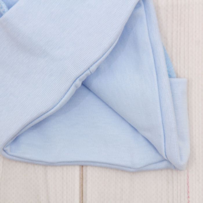 Комбинезон с шапочкой, рост 62 см, цвет голубой 20-9206 _М