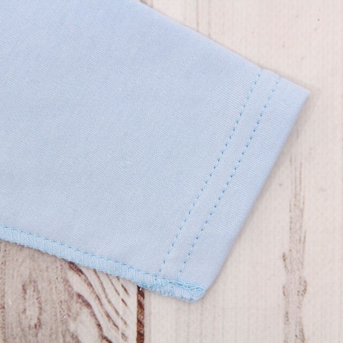 Комбинезон с шапочкой, рост 62 см, цвет голубой 20-9206 _М