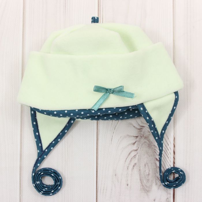 Набор детский (конверт, плед, шапочка), рост 74 см, цвет лайм 40-8505 _М