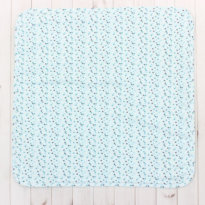 Набор детский (конверт, плед, шапочка), рост 74 см, цвет ментоловый 40-8505 _М