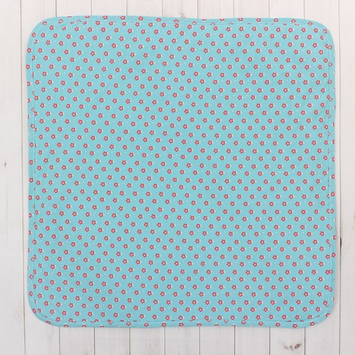 Набор детский (конверт, плед, шапочка), рост 74 см, цвет морской 40-8505 _М