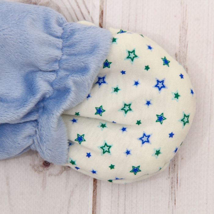 Набор в коляску (плед-трансформер, конверт), цвет голубой 40-8507