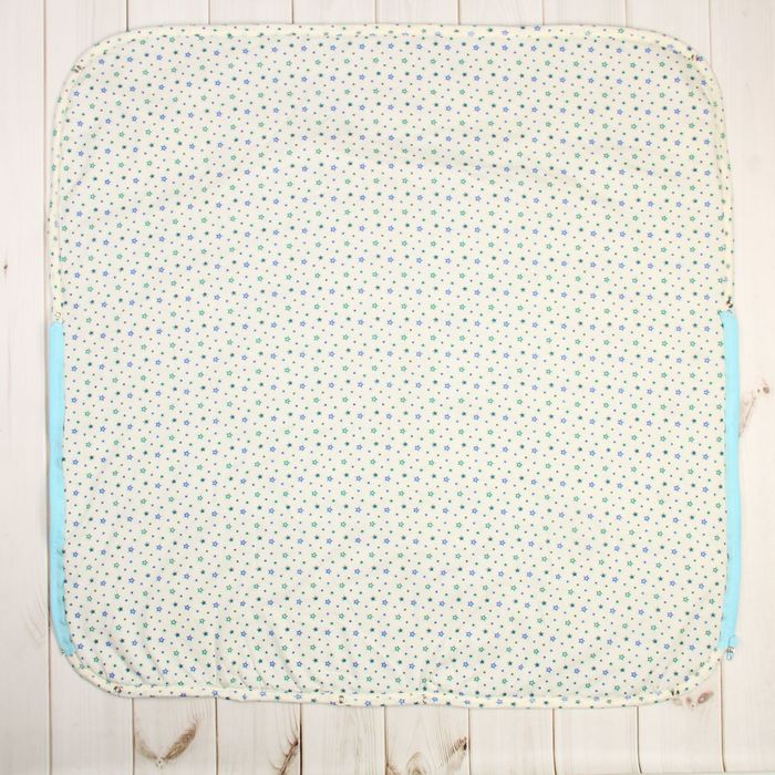 Набор в коляску (плед-трансформер, конверт), цвет голубой 40-8507