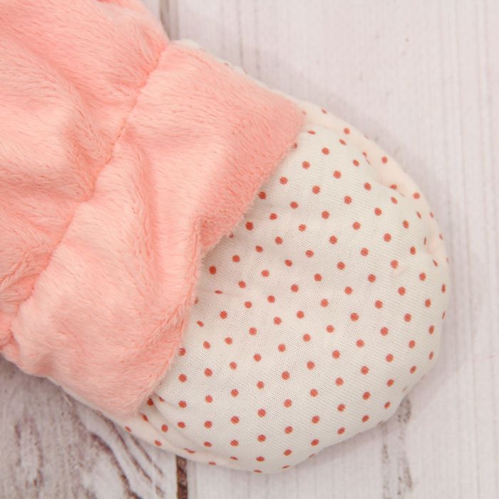 Набор в коляску (плед-трансформер, конверт), цвет персиковый 40-8507