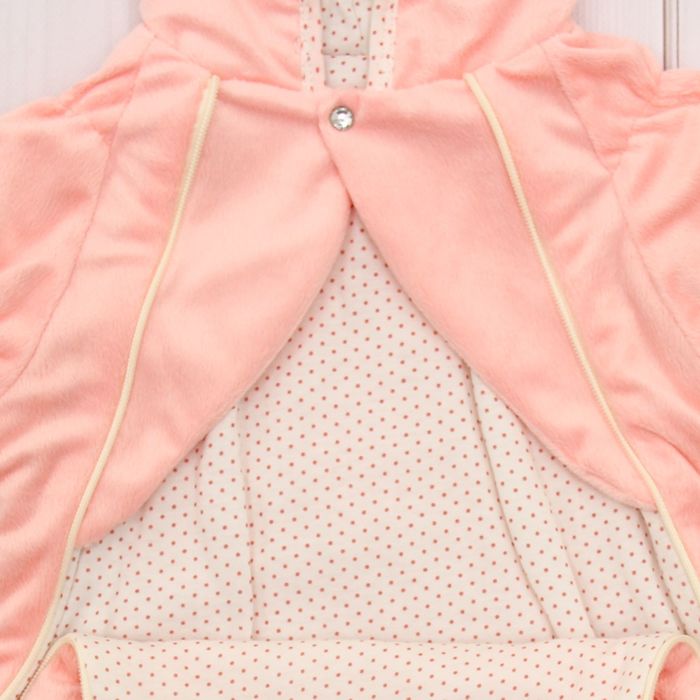 Набор в коляску (плед-трансформер, конверт), цвет персиковый 40-8507