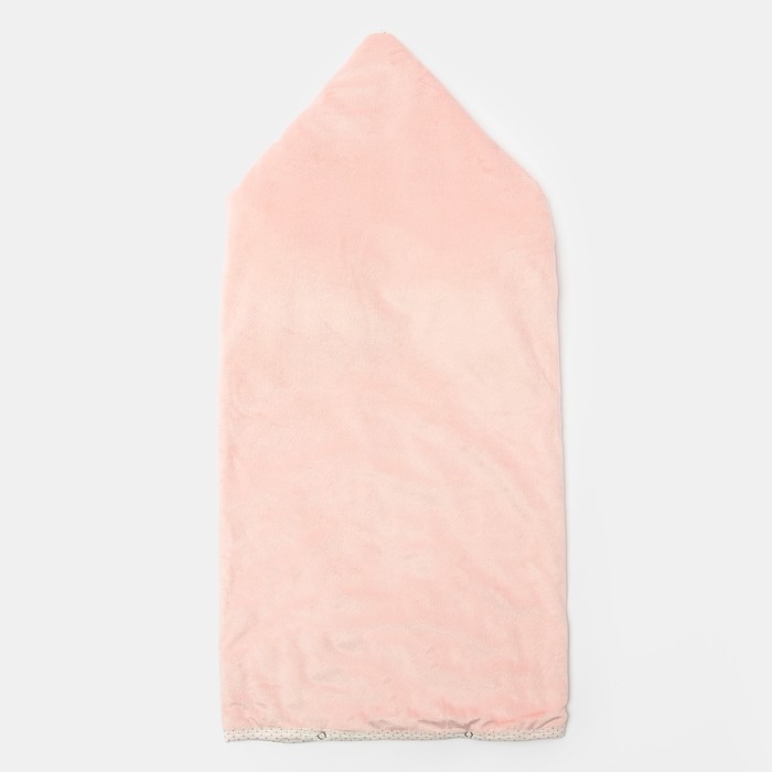 Набор в коляску (плед-трансформер, конверт), цвет персиковый 40-8507