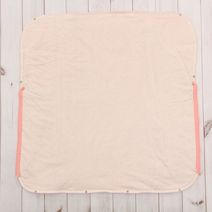 Набор в коляску (плед-трансформер, конверт), цвет персиковый 40-8507