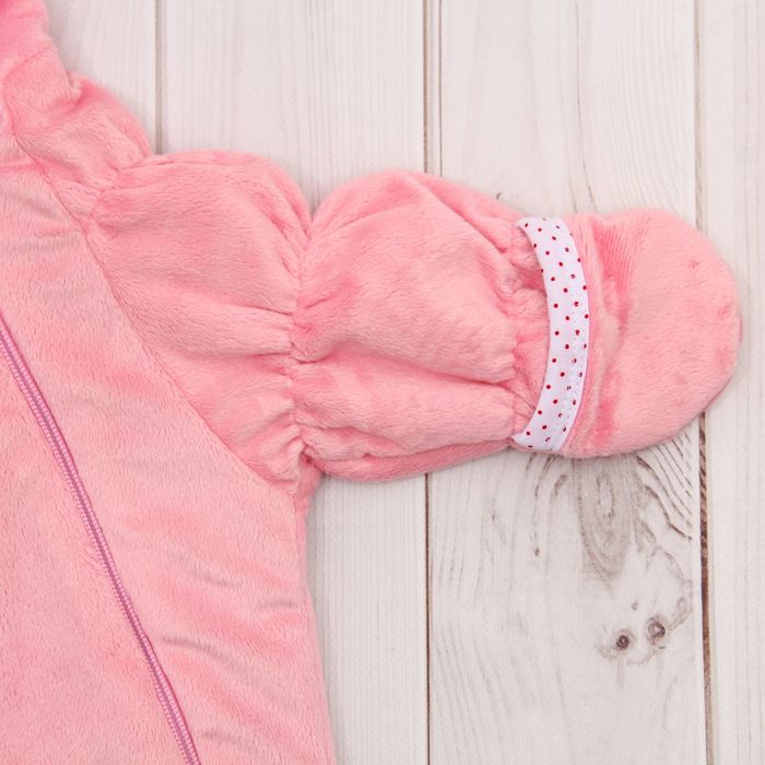 Набор в коляску (плед-трансформер, конверт), цвет розовый 40-8507