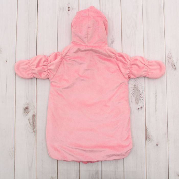 Набор в коляску (плед-трансформер, конверт), цвет розовый 40-8507