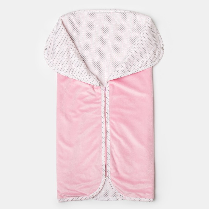 Набор в коляску (плед-трансформер, конверт), цвет розовый 40-8507