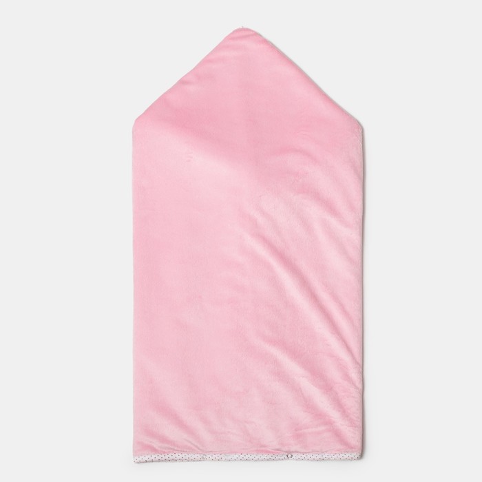 Набор в коляску (плед-трансформер, конверт), цвет розовый 40-8507