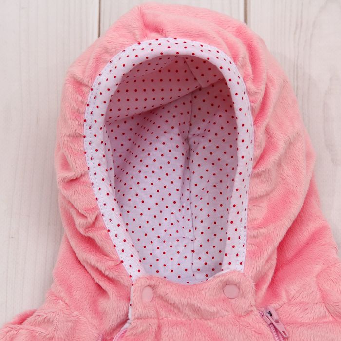 Набор в коляску (плед-трансформер, конверт), цвет розовый 40-8507