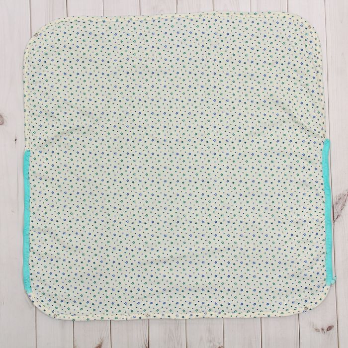 Плед-трансформер "Эдельвейс", размер 80х80 см, цвет ментоловый 40-8508