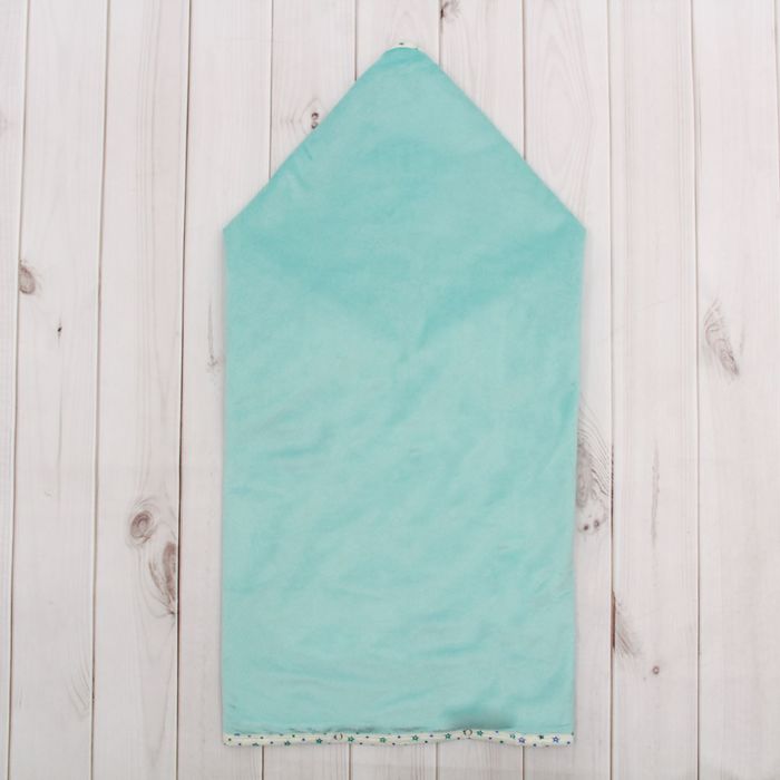 Плед-трансформер "Эдельвейс", размер 80х80 см, цвет ментоловый 40-8508