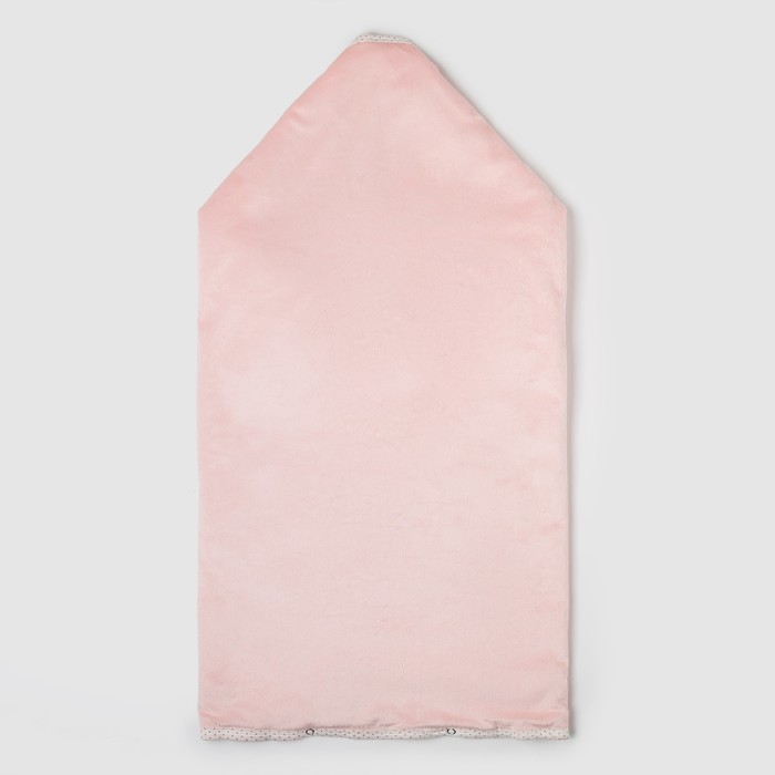 Плед-трансформер "Эдельвейс", размер 80х80 см, цвет персиковый 40-8508