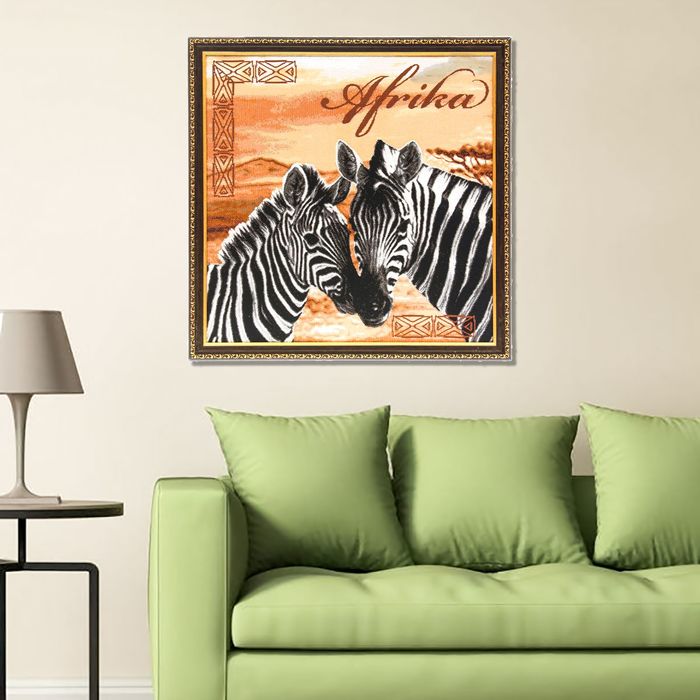 Гобеленовая картина "Африка" зебры