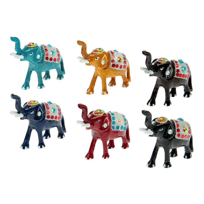 Сувенир "Красочный слон" 11х15 см МИКС