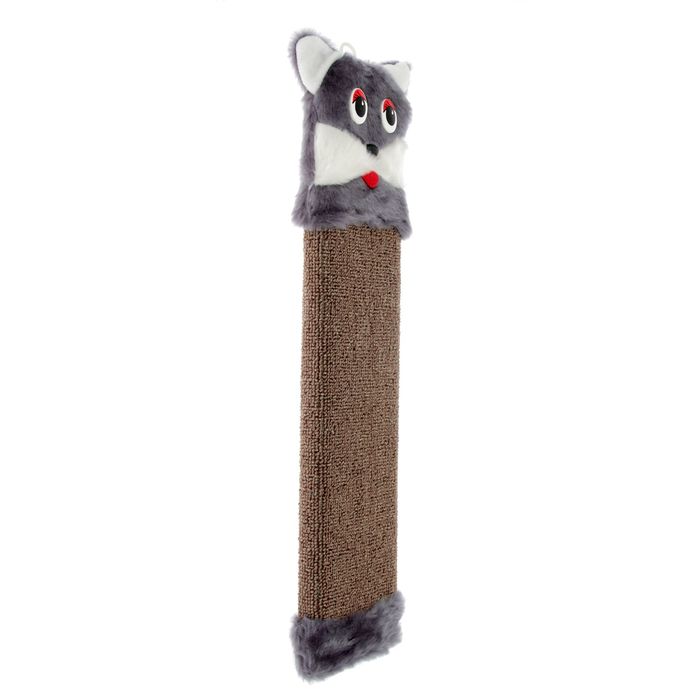 Когтеточка "Кошка", 51 х 11 см, ковролин
