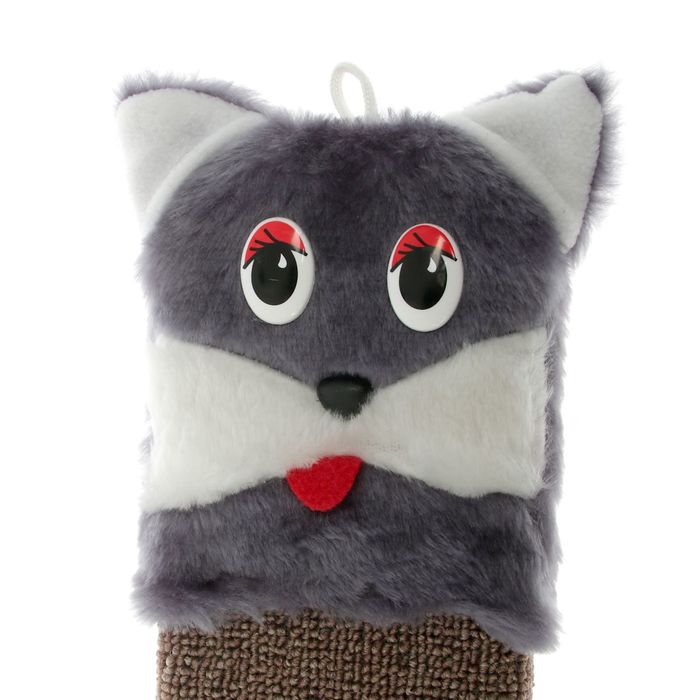 Когтеточка "Кошка", 51 х 11 см, ковролин