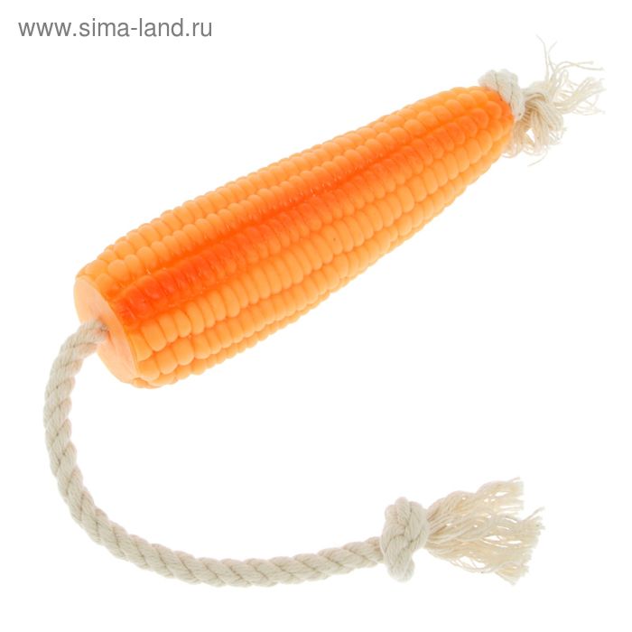 Игрушка Кукуруза на верёвке, 14,5 см