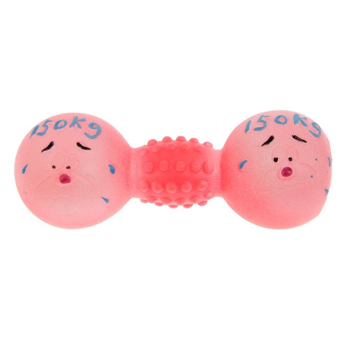 Игрушка "Гантель 150 кг", 13 см