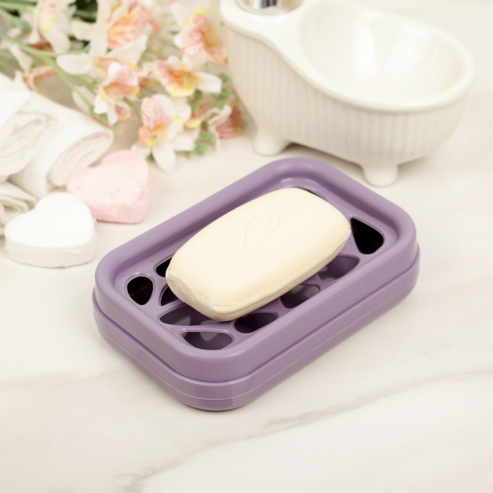 Мыльница "Дольки", цвет МИКС