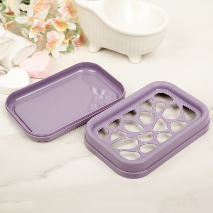 Мыльница "Дольки", цвет МИКС