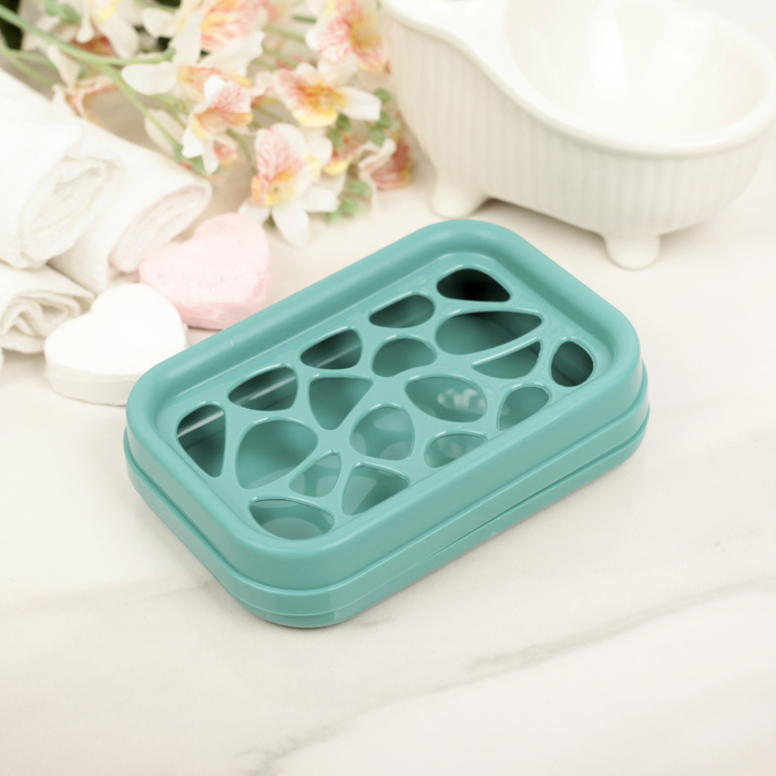 Мыльница "Дольки", цвет МИКС