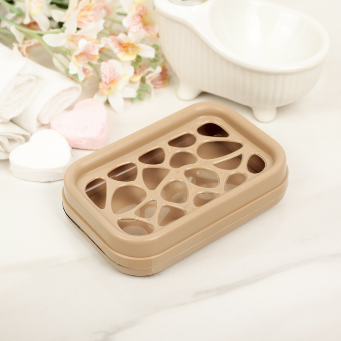 Мыльница "Дольки", цвет МИКС