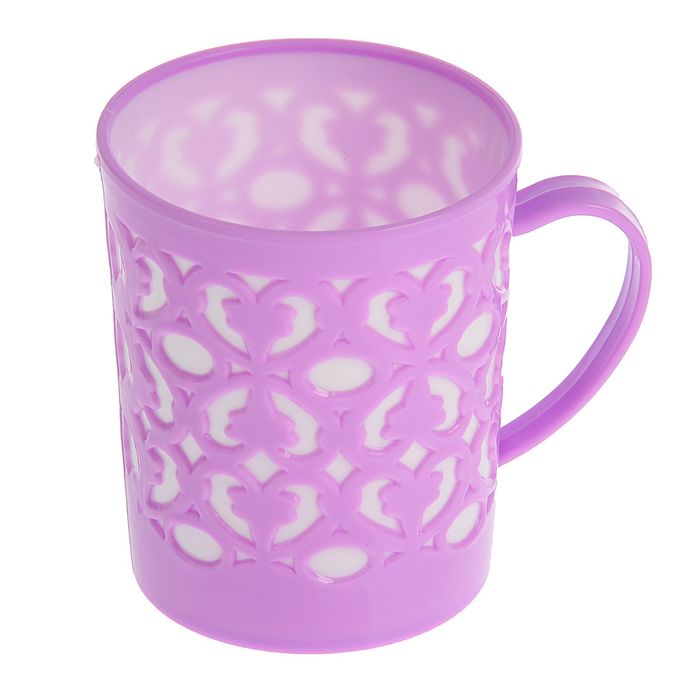 Кружка 320 мл "Узор", цвета МИКС