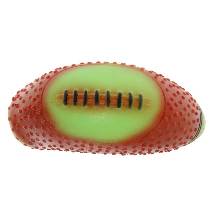 Игрушка "Мяч-рэгби" изогнутый, 13 см МИКС ЦВЕТОВ